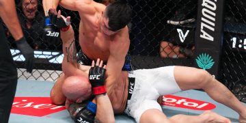 Le combat Josh Emmett vs Kevin Vallejos. UFC