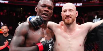 UFC Fight Night 271 : Pyfer choque Adesanya, résultats et moments forts de la soirée