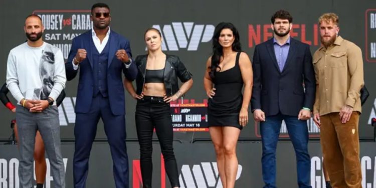 Ngannou vs Lins, Rousey vs Carano, Diaz vs Perry : le MMA fait son entrée sur Netflix ce samedi