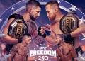 UFC Freedom 250 : Gaethje renverse Topuria, Gane brille, une soirée historique à Washington