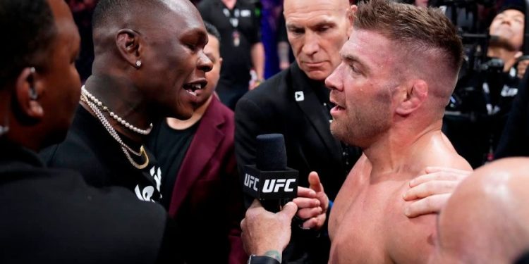 Du Plessis impressionne Adesanya après sa victoire contre Kamaru Usman